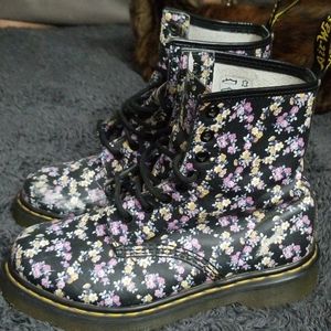 Dr. Marten's floral boots